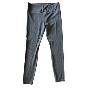 Athleta Grey Legging Yoga Large EUC Soft Buttery Elation Salutation Chaturanga